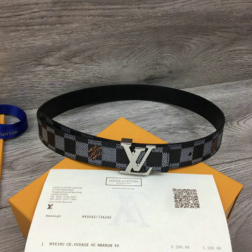 商品名称：ルイヴィトン LOUISVUITTON  057-MP182U 2019年最新入荷 サンチュール LVイニシャル 30MM リバーシブル ベルト レディース用 レザー