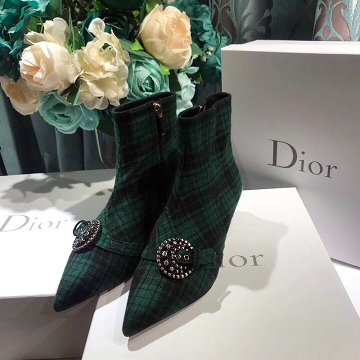 クリスチャンディオール CHRISTIAN DIOR 26-CDJ20005  2020年秋冬最新入荷 D-Sculpture ショートブーツ ローヒールシューズ レディース 靴 ピンヒール
