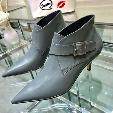 クリスチャンディオール CHRISTIAN DIOR  26-CDJ20007 2020年秋冬最新入荷 J'Adior アンクルブーツ ローヒールシューズ レディース 靴 ピンヒール レザー