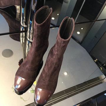 シャネル CHANEL  26-CHJ20008 20200年秋冬最新作 ショートブーツ レディースシューズ 通勤 通学 ローヒール カジュアルシューズ アウトドア