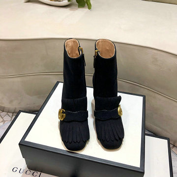 グッチ GUCCI 20200年秋冬最新作 ショートブーツ ローヒールシューズ レディースシューズ 靴 レザー カジュアル