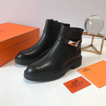 エルメス HERMES 26-HEJ20001  2020年秋冬最新作 ショートブーツ レディース シューズ 靴 ケリーシリーズ レザー カジュアルシューズ バリエーション 4色