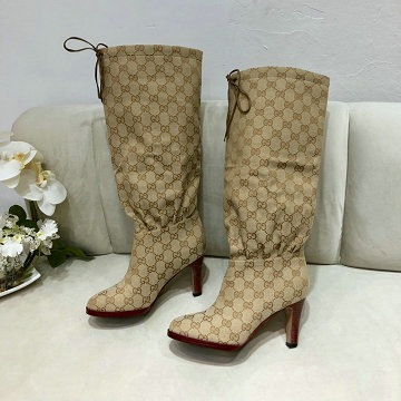 グッチ GUCCI  26-GGJ20018 20200年秋冬最新作 ロングブーツ ハイヒールシューズ レディースシューズ 靴 カジュアル 通勤