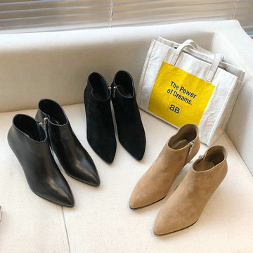 エルメス HERMES  26-HEJ20008 2020年秋冬最新作 アンクルブーツ ケリー ローヒールブーツ レディースシューズ 靴 レザー カジュアル ピンヒール