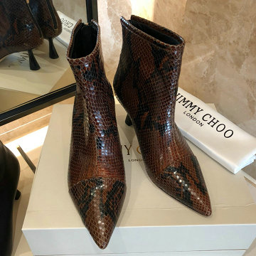 ジミーチュー JIMMY CHOO  26-JCJ20004 2020年秋冬最新作 ショートブーツ ハイヒールブーツ レディースシューズ ピンヒール 靴 レザー カジュアルシューズ