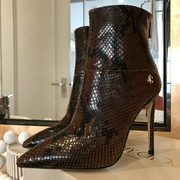 ジミーチュー JIMMY CHOO  26-JCJ20005 2020年秋冬最新作 ショートブーツ ハイヒールブーツ レディースシューズ ピンヒール 靴 レザー カジュアルシューズ