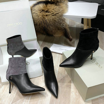 ジミーチュー JIMMY CHOO  26-JCJ20007 2020年秋冬最新作 ショートブーツ ハイヒールブーツ レディースシューズ ピンヒール 靴 レザー カジュアルシューズ