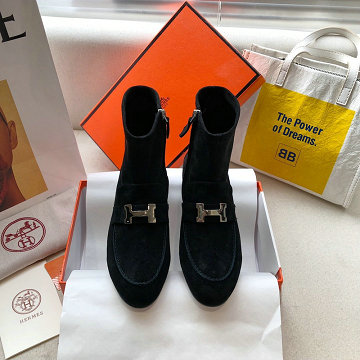 商品名称：エルメス HERMES  26-HEJ20014 2020年秋冬最新作 ショートブーツ レディース シューズ 靴 Hバックル スエード カジュアルシューズ