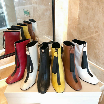 ジミーチュー JIMMY CHOO  26-JCJ20009 2020年秋冬最新作 ショートブーツ ハイヒールブーツ レディースシューズ ピンヒール 靴 レザー カジュアルシューズ