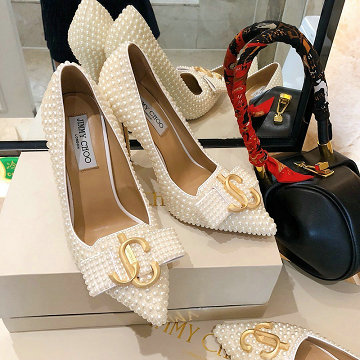 ジミーチュー JIMMY CHOO  26-JCJ20019 2020年秋冬最新作 ハイヒールシューズ パンプス とんがりトウ レディースシューズ カジュアルシューズ レザー