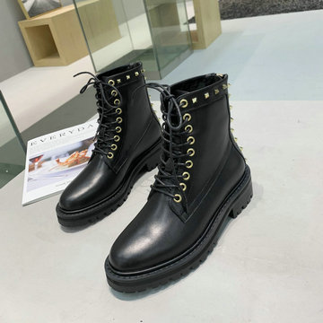 ヴァレンティノ Valentino  26-VTJ20002 20200年秋冬最新作 マーティンブーツ ショートブーツ レディースシューズ カジュアルシューズ 靴 レザー
