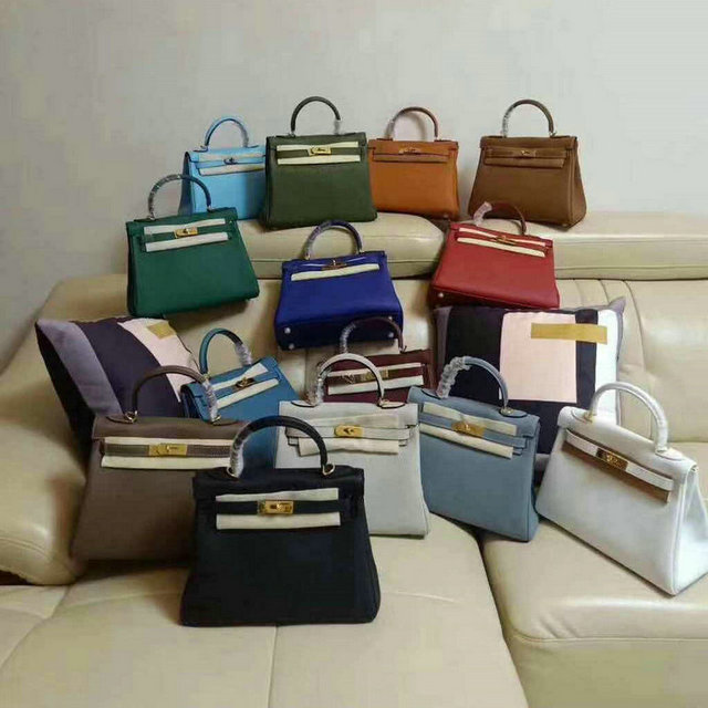 エルメス HERMES 063-HKL28LQ  2019年最新入荷 ケリー19 トップハンドルバッグ 2way ショルダーバッグ クロコ柄