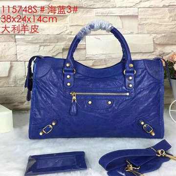商品名称：バレンシアガ BALENCIAGA  YUN-BA115748S 2019年最新入荷 クラシック シティ ハンドキャリーバッグ 2way ショルダーバッグ 旅行かばん レザー