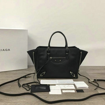 バレンシアガ  YUN-BA370926 BALENCIAGA 2019年最新入荷 トップハンドルバッグ トートバッグ 2way ショルダーバッグ レザー