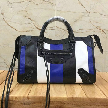 バレンシアガ BALENCIAGA   YUN-BA431621P 2019年最新入荷 クラシック メタリック エッジ シティ ハンドキャリーバッグ 2way ショルダーバッグ