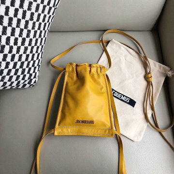 ジャックムー Jacquemus  YS-JQ16028PY 2019年最新入荷 Le Pequeno ドローストリングバッグ ショルダーバッグ 福袋 スモール レザー