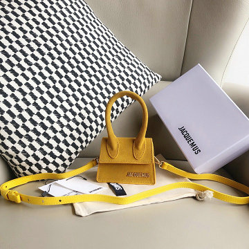 ジャックムー Jacquemus  YS-JQ56038RY 2019年最新入荷 Le sac Chiquito ミニハンドバッグ 2way 斜め掛け ショルダーバッグ レディースかばん レザー
