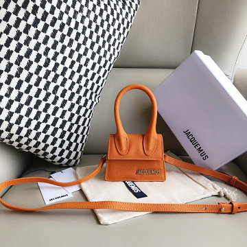 ジャックムー Jacquemus  YS-JQ56038SC 2019年最新入荷 Le sac Chiquito ミニハンドバッグ 2way 斜め掛け ショルダーバッグ レディースかばん レザー