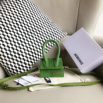 ジャックムー Jacquemus 2019年最新入荷 Le sac Chiquito ミニハンドバッグ 2way 斜め掛け ショルダーバッグ レディースかばん レザー