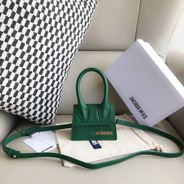 ジャックムー Jacquemus  YS-JQ56038SG  2019年最新入荷 Le sac Chiquito ミニハンドバッグ 2way 斜め掛け ショルダーバッグ レディースかばん レザー