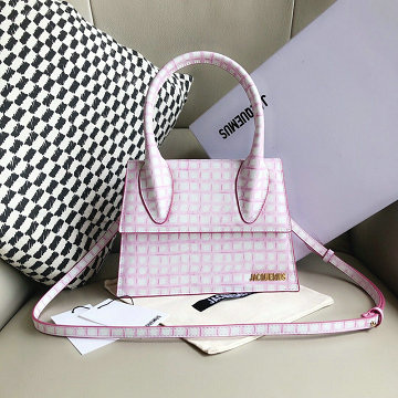 商品名称：ジャックムー Jacquemus  YS-JQ56058FF  2019年最新入荷 Le Grand Chiquito ハンドバッグ 2way 斜め掛け ショルダーバッグ レディースかばん レザー