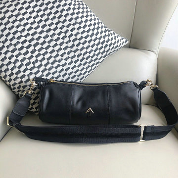 マヌ アトリエ Manu Atelier  YS-MA54050QK 2019年最新入荷 Cylinder Combo Web Strap チェーンバッグ ショルダーバッグ レディースかばん レザー
