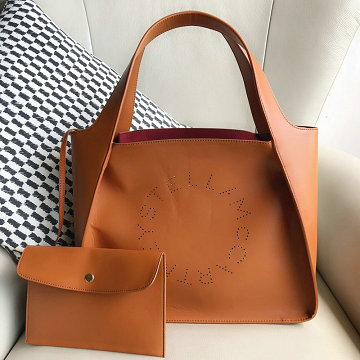 ステラ マッカートニー Stella McCartney  YS-SM41048T  2019年最新入荷 ロゴ トートバッグ クロスボディバッグ ショッピングバッグ レザー