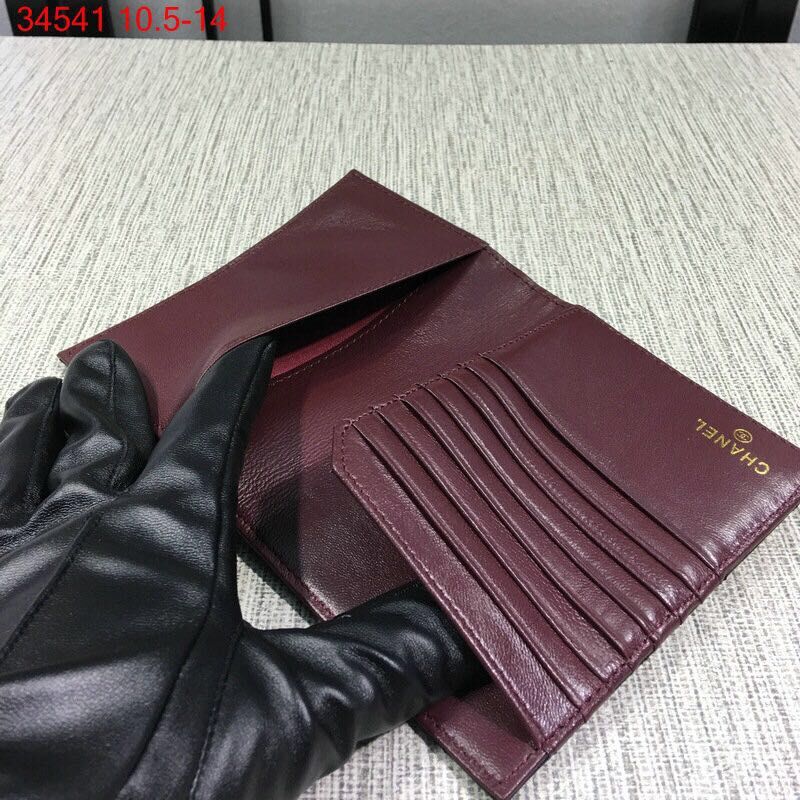 商品名称：シャネル CHANEL JS-CH34541 2019年最新色入荷 二つ折り カードケース