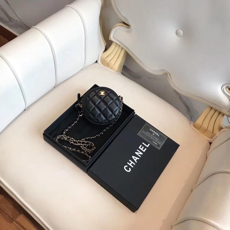 シャネル CHANEL 99-CH2419 2019年最新入荷 イヴニング バッグ 小銭入れ 斜め掛け ショルダーバッグ レディースかばん 黒