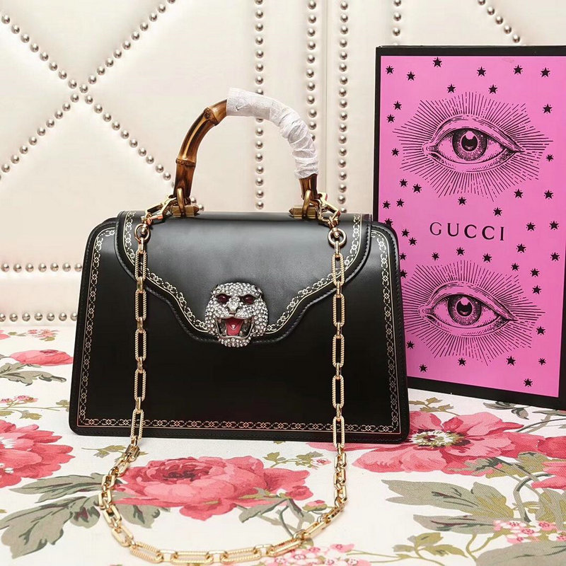 グッチ GUCCI 99-GG495881P 2019年最新入荷 トップハンドバッグ トートバッグ 2way ショルダーバッグ レディース カーフスキン 黒