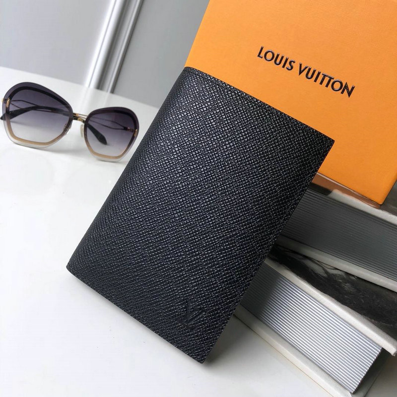 ルイヴィトン LOUISVUITTON 99-M64503 2019年最新入荷 二つ折り中財布 カードケース付き タイガレザー 黒