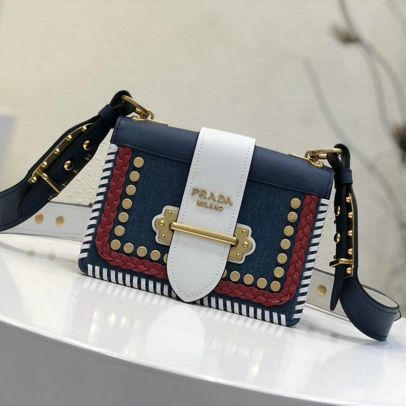 プラダ PRADA 99-PD1BD045D 2019年最新入荷 斜め掛け ショルダーバッグ レディースかばん カーフスキン