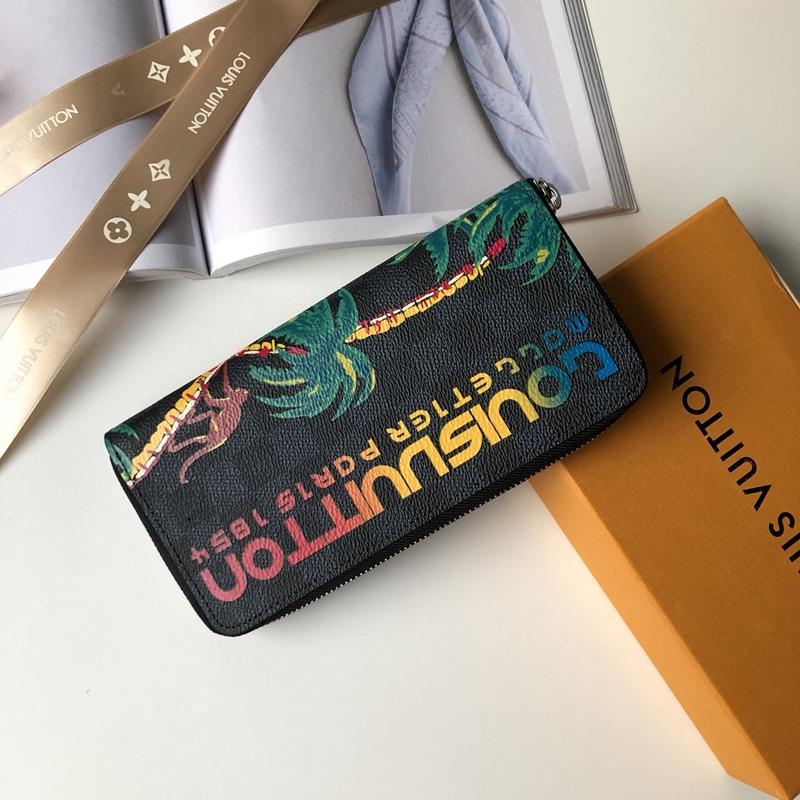 ルイヴィトン LOUISVUITTON 99-N63095H 2019年最新入荷 ジッピーウォレット ラウンドファスナー長財布 ダミエグラフィット