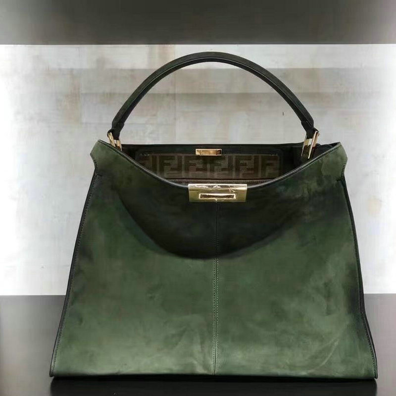 フェンディ FENDI BXN-FD5311 2019年最新作 ピーカブー エックスライト トートバッグ ハンドバッグ 通勤 スエード