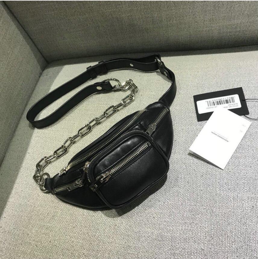 アレキサンダー・ワン BXN-AW31071 Alexander Wang 2019年最新入荷 ウェストバッグ ショルダーバッグ 黒