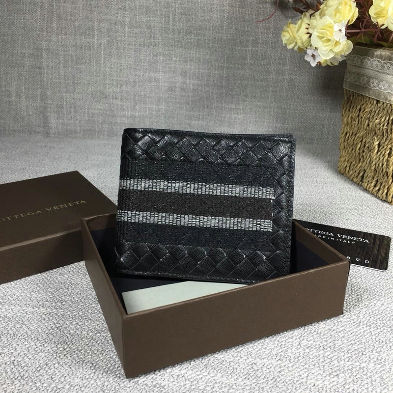 ボッテガヴェネタ BOTTEGAVENETA QJ-BOV993T 2019年最新入荷 ライトトルマリン イントレチャート VN 二つ折り ウォレット 短財布 ラムスキン