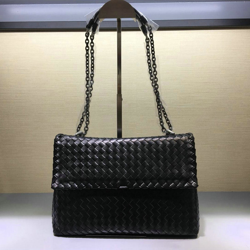ボッテガヴェネタ BOTTEGAVENETA QJ-BOV1099YD 2019年最新入荷 イントレチャート ナッパ ラージ オリンピアバッグ ショルダーバッグ ベルベット レディースかばん