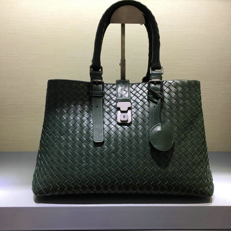 ボッテガヴェネタ BOTTEGAVENETA QJ-BOV7453NML 2019年最新入荷 イントレチャート カーフ ベビー ローマバッグ ハンドバッグ 2way ショルダーバッグ カーフスキン 黒