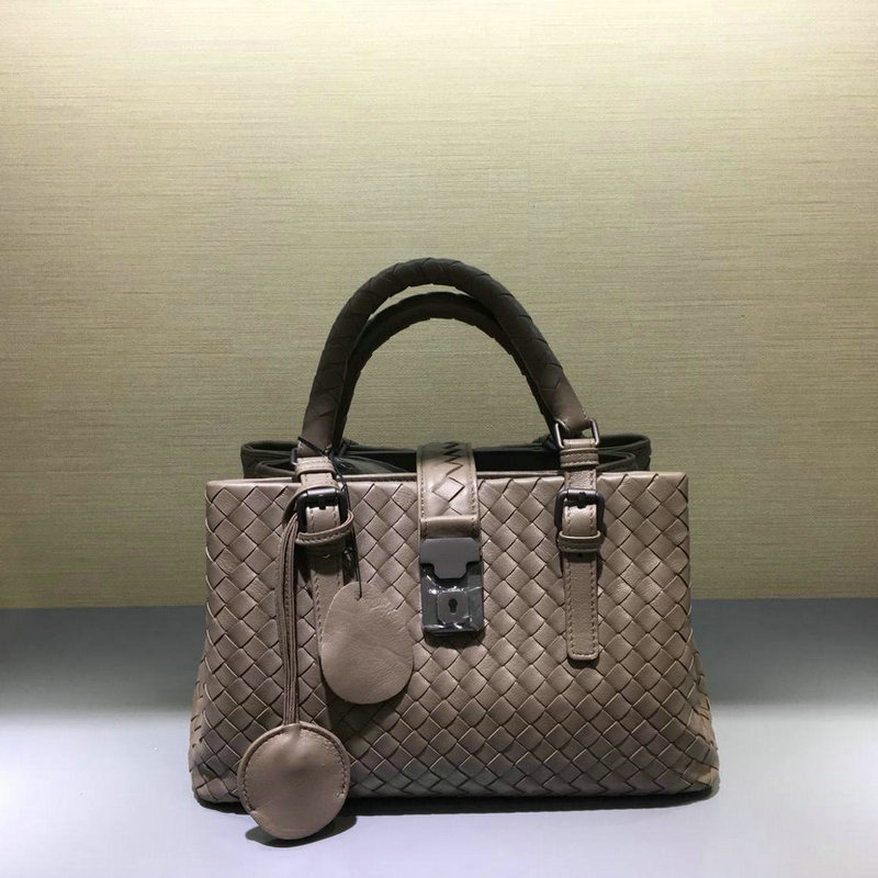 ボッテガヴェネタ BOTTEGAVENETA QJ-BOV7453YHX 2019年最新入荷 イントレチャート カーフ ベビー ローマバッグ ハンドバッグ 2way ショルダーバッグ ラムスキン