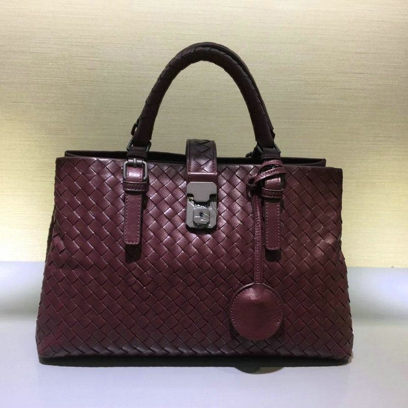 ボッテガヴェネタ BOTTEGAVENETA QJ-BOV7453YJH 2019年最新入荷 イントレチャート カーフ ベビー ローマバッグ ハンドバッグ 2way ショルダーバッグ ラムスキン