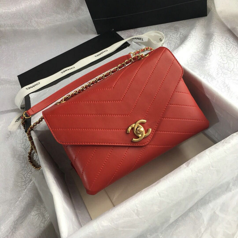 シャネル CHANEL JS-CH0749R 2019年最新入荷 フラップ 斜め掛け ショルダーバッグ レディースかばん カーフスキン