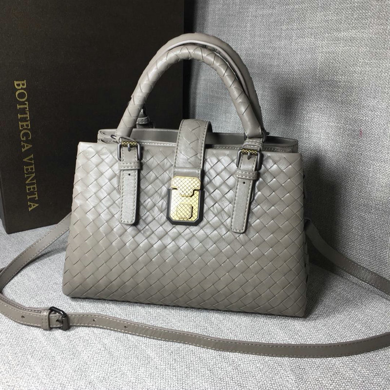 ボッテガヴェネタ BOTTEGAVENETA QJ-BOV7453ZQH 2019年最新入荷 イントレチャート カーフ ベビー ローマバッグ ハンドバッグ 2way ショルダーバッグ ラムスキン