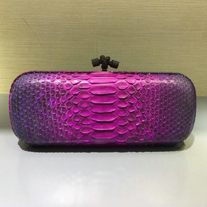 ボッテガヴェネタ BOTTEGAVENETA QJ-BOV8651SDPM 2019年最新入荷 イントレチャート インペロ アイヤーズ ストレッチ ノット 手持ちかばん 蛇柄