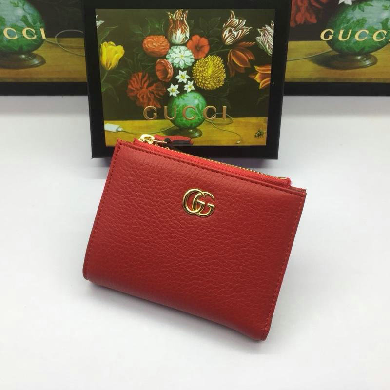 グッチ GUCCI  057-GG474747 2019年最新入荷 GGマーモント 二つ折り短財布 カードポケット付き コイン付き 札入れ ウォレット プレゼント