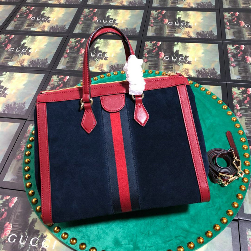 GUCCI グッチ 057-GG524537R 2019年最新入荷 オフィディア GG ミディアム トップハンドルバッグ 2way ショルダーバッグ トートバッグ スエード