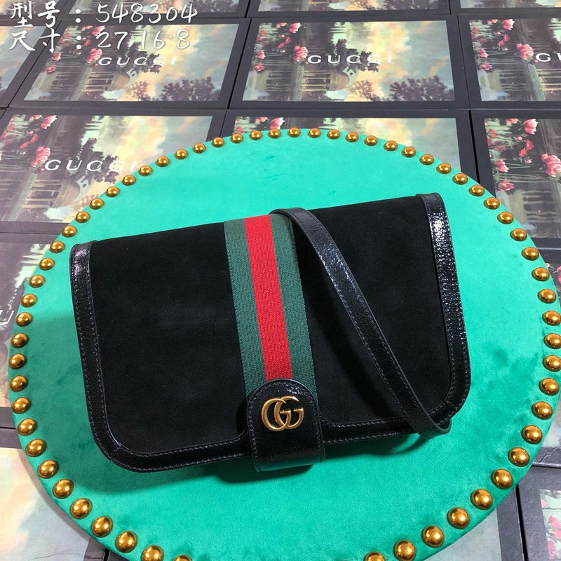 GUCCI グッチ 057-GG548304R 2019年最新入荷 GGマーモント ショルダーバッグ 斜め掛け レディースかばん スエード