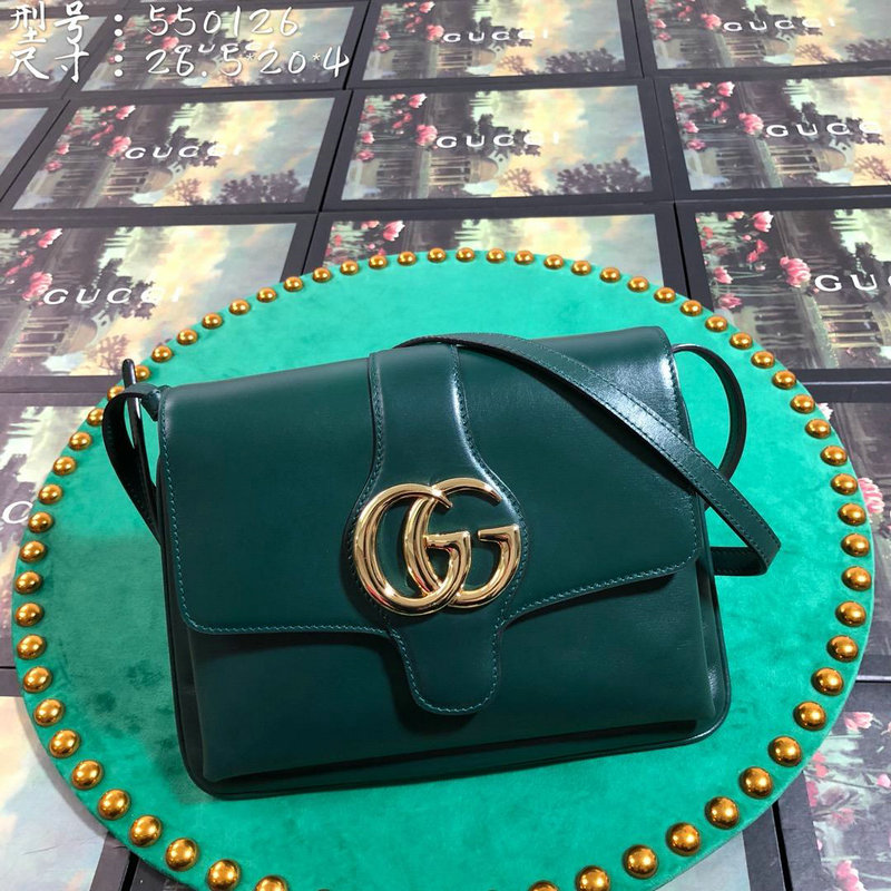 GUCCI グッチ 057-GG550126Q　 2019年最新入荷 アリー ミディアム ショルダーバッグ 斜め掛け レディースかばん