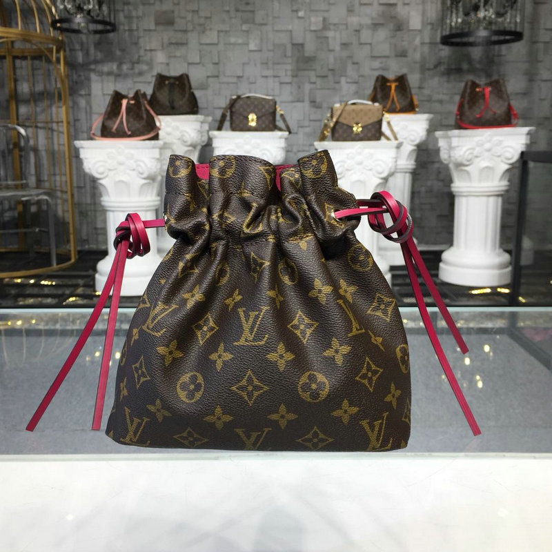 ルイヴィトン LOUISVUITTON 057-M43445 2019年最新入荷 ポッシュ ノエ ショルダーバッグ モノグラム キャンパス