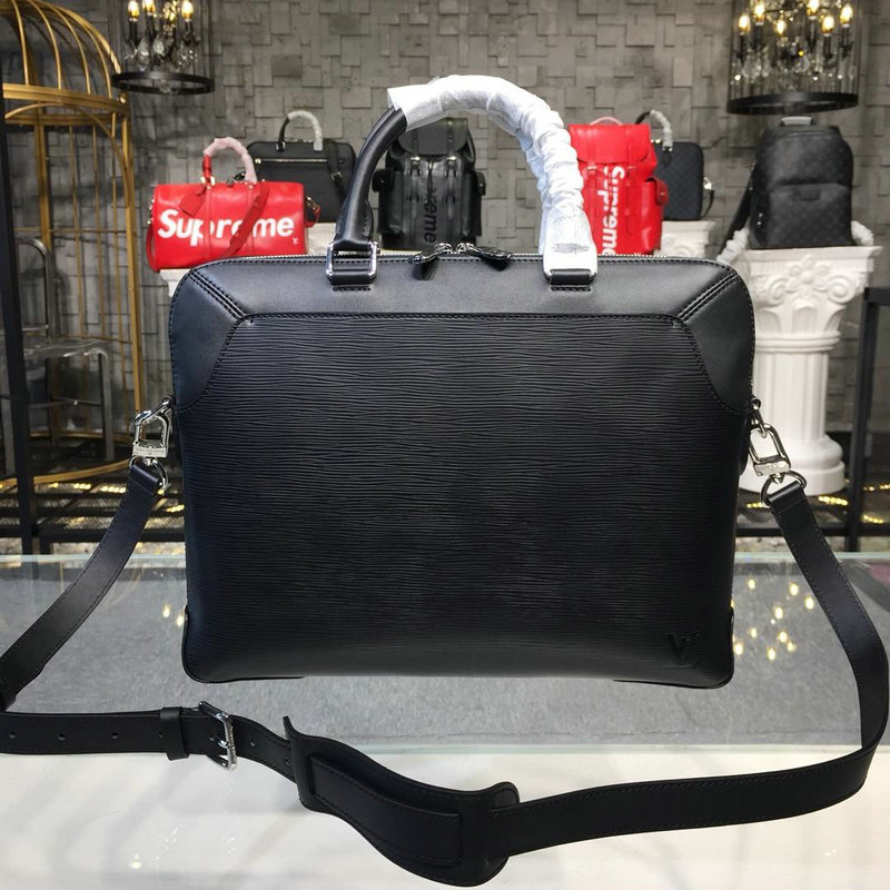 商品名称：ルイヴィトン LOUISVUITTON 057-M51689 2019年最新入荷 オリバー ブリーフケース ハンドバッグ 2wayショルダーバッグ エピレザー ビジネスバッグ 通勤 出張 ノワール