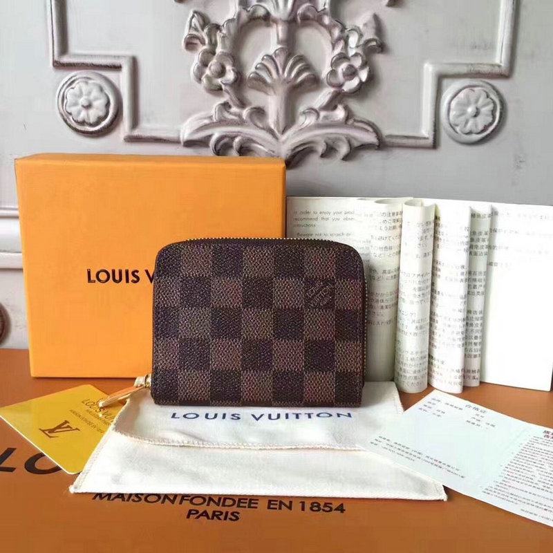 商品名称：ルイヴィトン LOUISVUITTON 057-N63070 2019年最新入荷 ジッピー コイン パース 小銭入れ コインケース ダミエエベヌ キャンパス